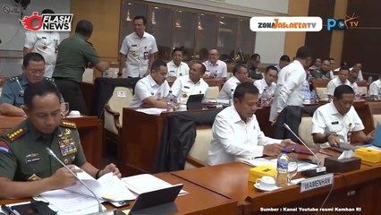 WAMENHAN HERINDRA HADIRI RAKER DENGAN KOMISI I DPR RI DENGAN AGENDA INI