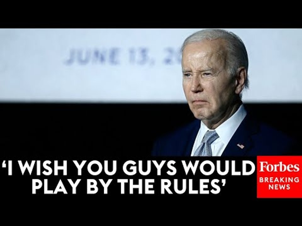 JUST IN: Biden Chides Reporter For Asking Off-Topic Question About Hamas At Ukraine G7 Event