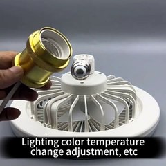 Keso LED Ceiling Fan Light | Modern Design & Versatile Functionality"