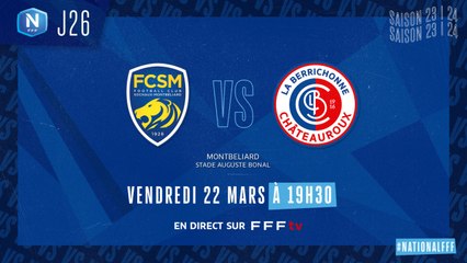 J26 I FC Sochaux M. - LB Châteauroux (0-2)