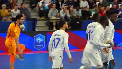Futsal, France-Pays-Bas (6-3) 2024, resume clean