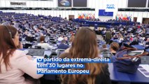 Com 30 lugares, o Rassemblement National é a maior delegação nacional do Parlamento Europeu