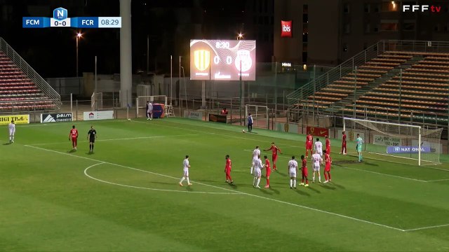 Le FC Rouen ouvre le score sur corner avec Valentin Sanson