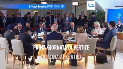 Télécharger la video: G7 in Puglia: seconda giornata, grande attesa per il Papa