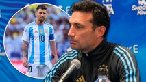 Scaloni revela si Messi será titular en el amistoso de Argentina con Guatemala