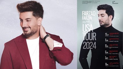 Farzad Farzin 2024 USA Tour