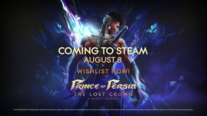 Prince of Persia The Lost Crown - Bande-annonce lancement Steam