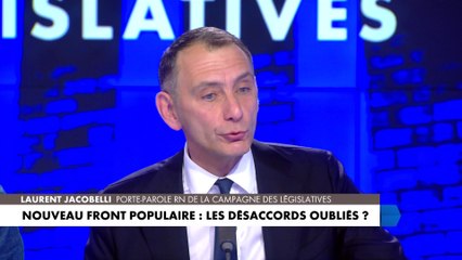 Laurent Jacobelli : «La gauche de gouvernement a décidé de pactiser avec le diable»