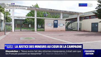La justice des mineurs est au cœur de la campagne des législatives