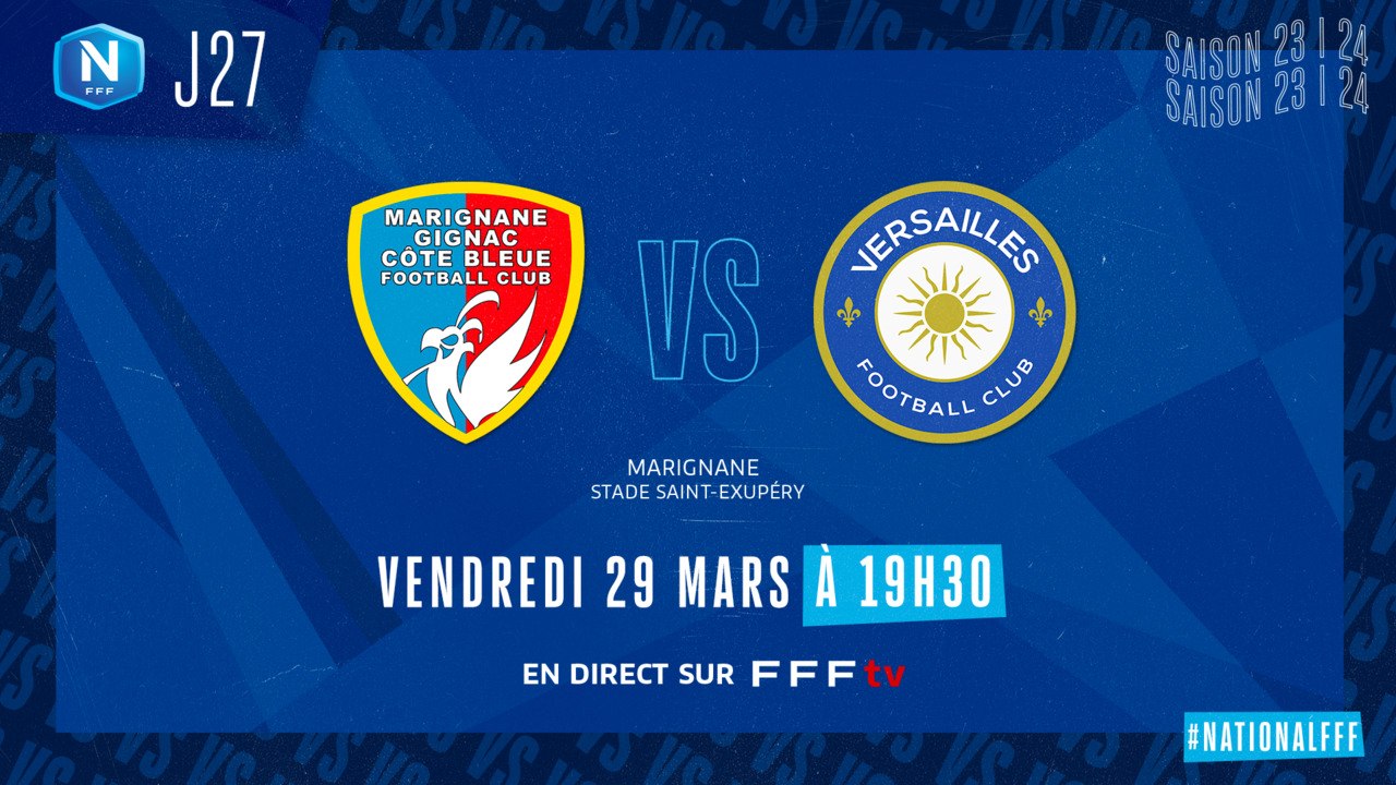 J27 I Marignane Gignac FC - FC Versailles (2-0)