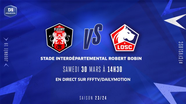 J19 I FC FLEURY 91 – LILLE OSC (2-2)