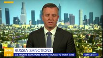 US expand sanctions on Russia to cripple war efforts in Ukraine _ 9 News Australia(720P_HD)