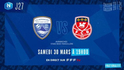 J27 I US Avranches MSM - FC Rouen (1-2)