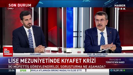 Yusuf Tekin'den mezuniyet törenindeki kıyafet krizi ile ilgili açıklama