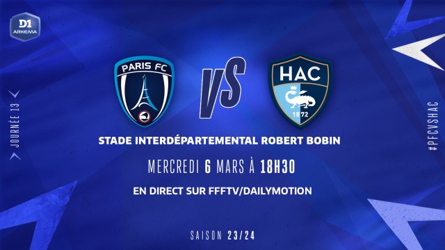 J13 | PARIS FC - LE HAVRE AC (3-2)