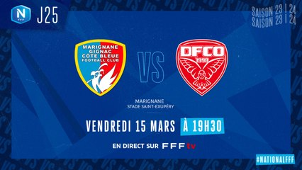 J25 I Marignane Gignac FC - Dijon FCO (2-1)
