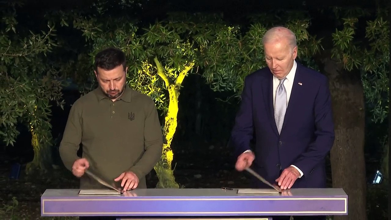 USA und Ukraine schließen Sicherheitsabkommen