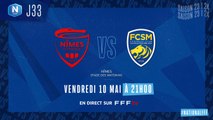 J33 I Nîmes Olympique – FC Sochaux Montbéliard (4-2)