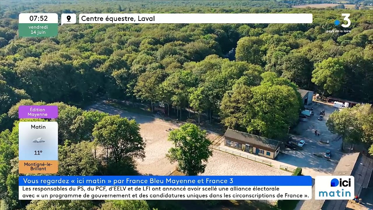 14/06/2024 - Le 6/9 de France Bleu Mayenne en vidéo