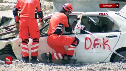 İnsani Yardım Tatbikatı'nda olası İstanbul depremi sonrasındaki faaliyetler canlandırıldı