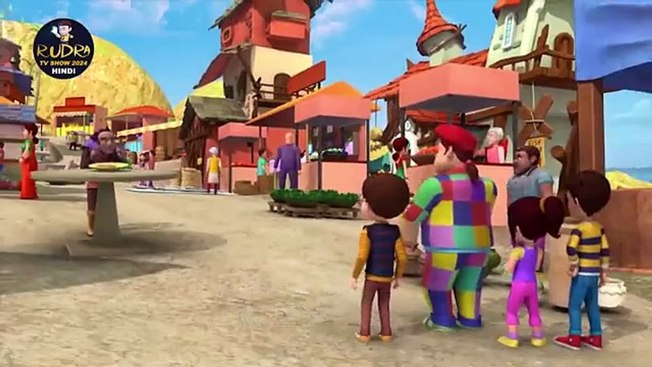 Volcano Trap - रुद्र - Rudra - Action Cartoon Episode 30 - Rudra TV Show 2024 Hindi