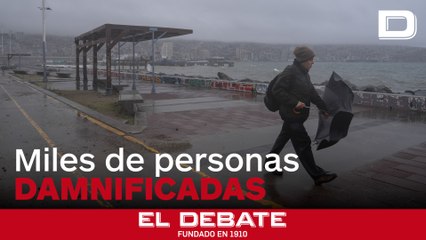El caos se apodera de Chile ante las intensas lluvias que azotan al país