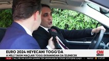 Tatil yolunda maç keyfi: EURO 2024 heyecanı TOGG'da!
