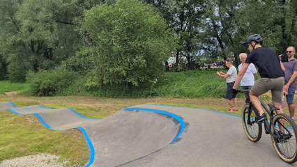 Inauguration du Pump Track à Moirans-en-Montagne, samedi 8 juin 2024