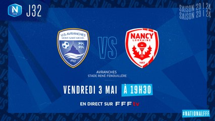 J32 I US Avranches MSM - AS Nancy Lorraine (0-3)