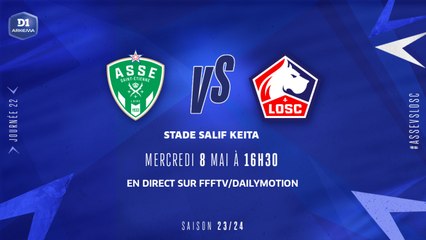 J22 | AS Saint-Etienne – Lille OSC (1-1)
