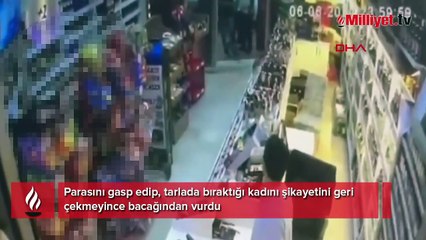 Önce gasp etti sonra tarlaya bırakıp kaçtı! Kadını şikayetini geri çekmeyince dehşeti yaşattı