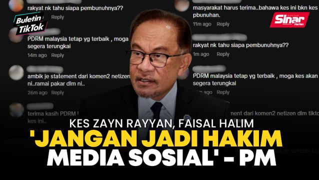 PM arah PDRM siasat rapi kes Faisal Halim, Zayn Rayyan