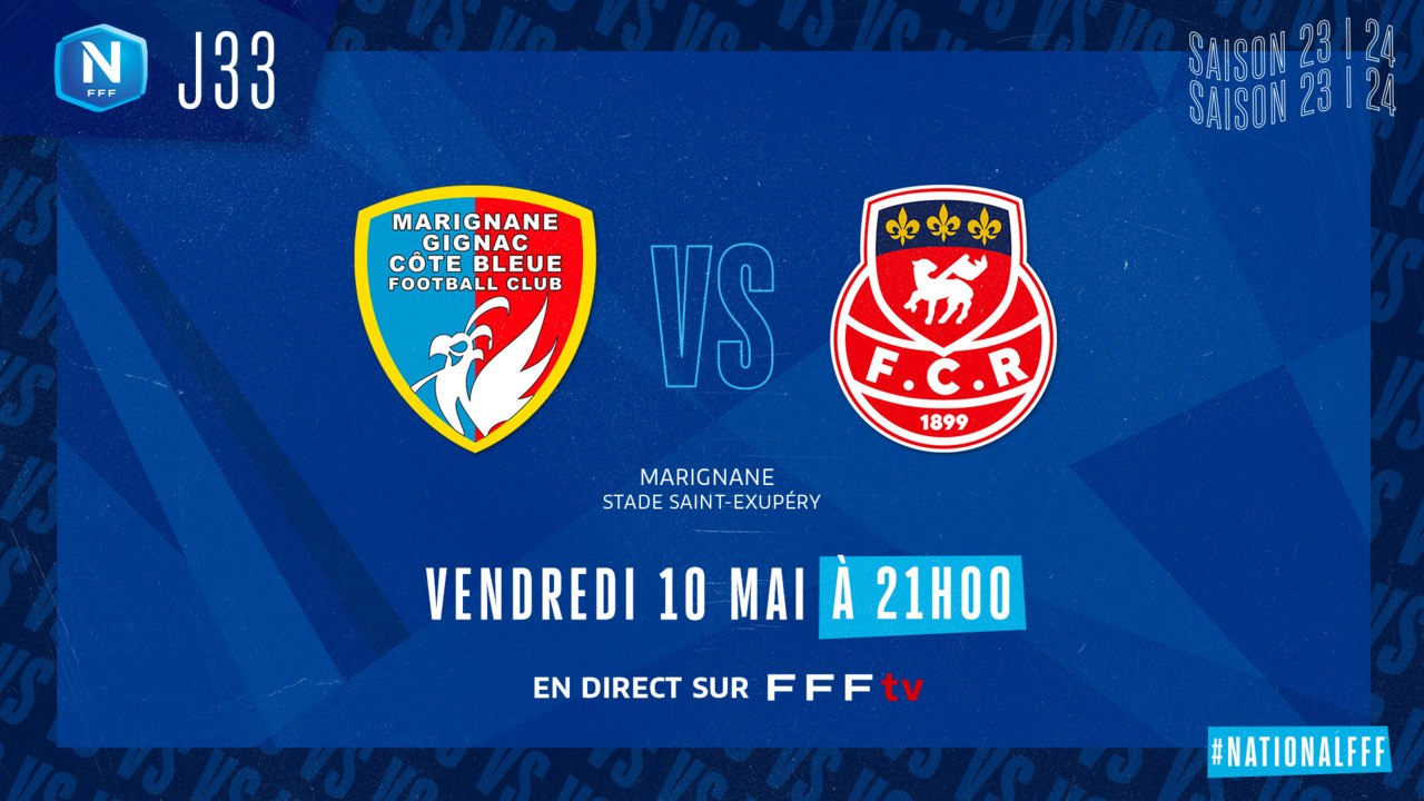 J33 I Marignane Gignac FC - FC Rouen (2-0)