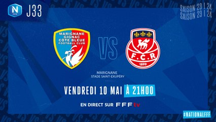 J33 I Marignane Gignac FC - FC Rouen (2-0)