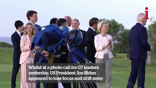 Joe Biden at G7 leaders meet