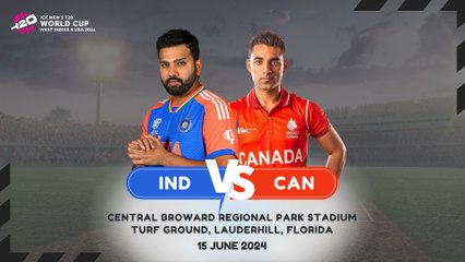 Скачать видео: India vs Canada in T20 World Cup 2024: Interesting Trivia and Facts