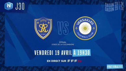 J28 I SA Épinal- FC Versailles (0-1)