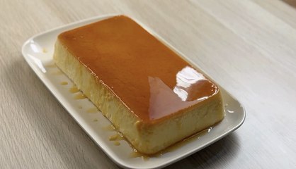 Flan de avena sin azúcar, sin huevo y sin leche