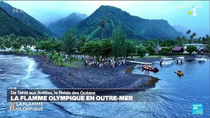 De Tahiti aux Antilles, la flamme olympique en Outre-mer