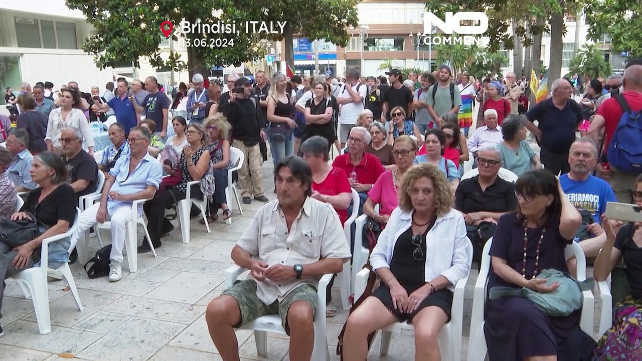 Brindisi: proteste contro il “G7 della guerra”