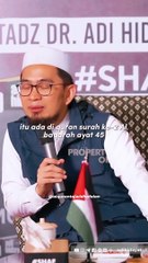 Kunci memperbaiki sholat - Ustadz Adi Hidayat