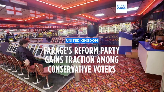 Nigel Farage’s populist Reform Party overtakes Conservatives, polls show