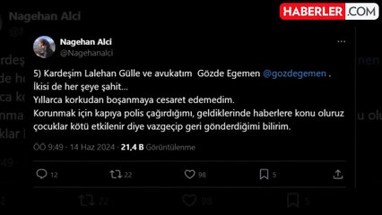 Nagehan Alçı "Bana şiddet uyguladı" dedi, Rasim Ozan Kütahyalı'dan manidar yanıt geldi