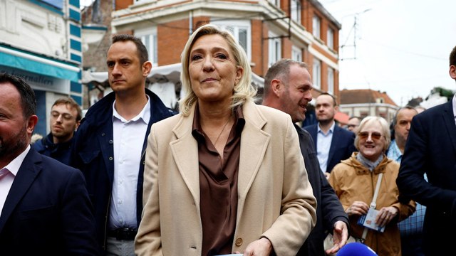 Législatives : Le Pen promet « un gouvernement d'union nationale » en cas de victoire