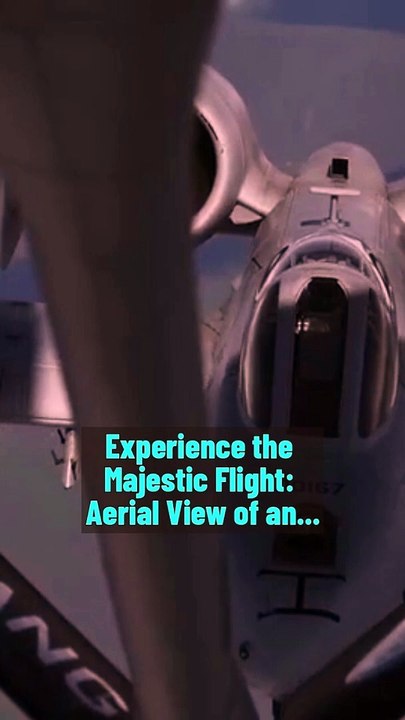 Experience the Majestic Flight- Aerial View of an Airplane Amidst Clouds ☁️✈️