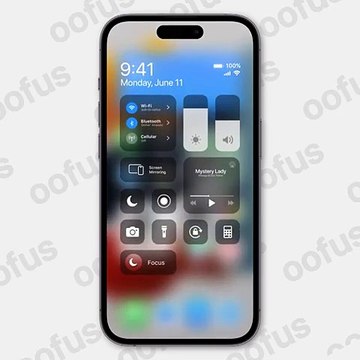 beta ios 18 - iOS 18 control center animation - betai ios 18- iOS 18 control center animation concept