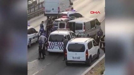 Büyükçekmece’de hırsızlar kaçtı polis kovaladı