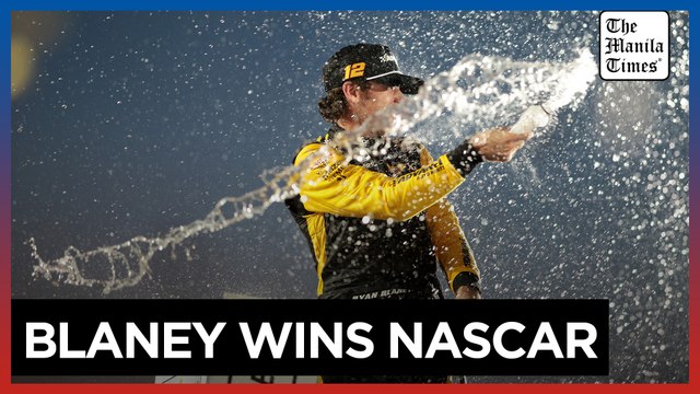 Ryan Blaney wins inaugural NASCAR Cup Series race at Iowa Speedway