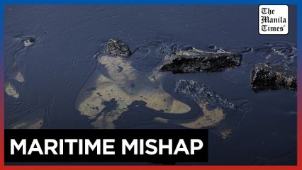 Singapore says dredger that hit tanker reported sudden loss of control, oil spill cleanup ongoing