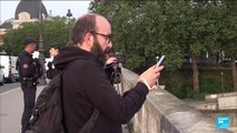 JO-2024 : des bateaux défilent sur la Seine pour une répétition avant la cérémonie d'ouverture